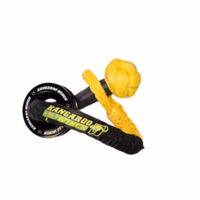 Poulie de mouflage Kangaroo Winch avec manille textile pour treuil