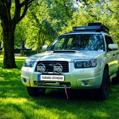 Barre de Treuil Subaru Forester SG (2002-2008) - Acier 4mm Galvanisé
